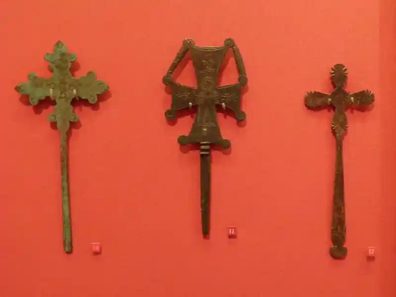 Blessing cross; ansated cross, long crosses